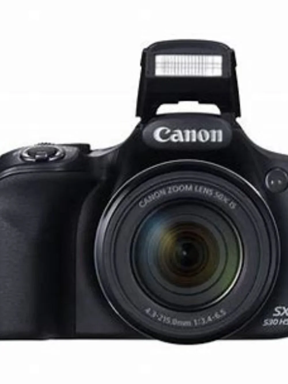 Canon Powershot SX530HS Black Point and Shoot Digital Camera w Bag with Charger